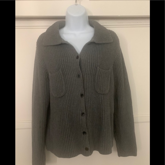 J. Crew Sweaters - J. Crew Ribbed Button-Down Cardigan
